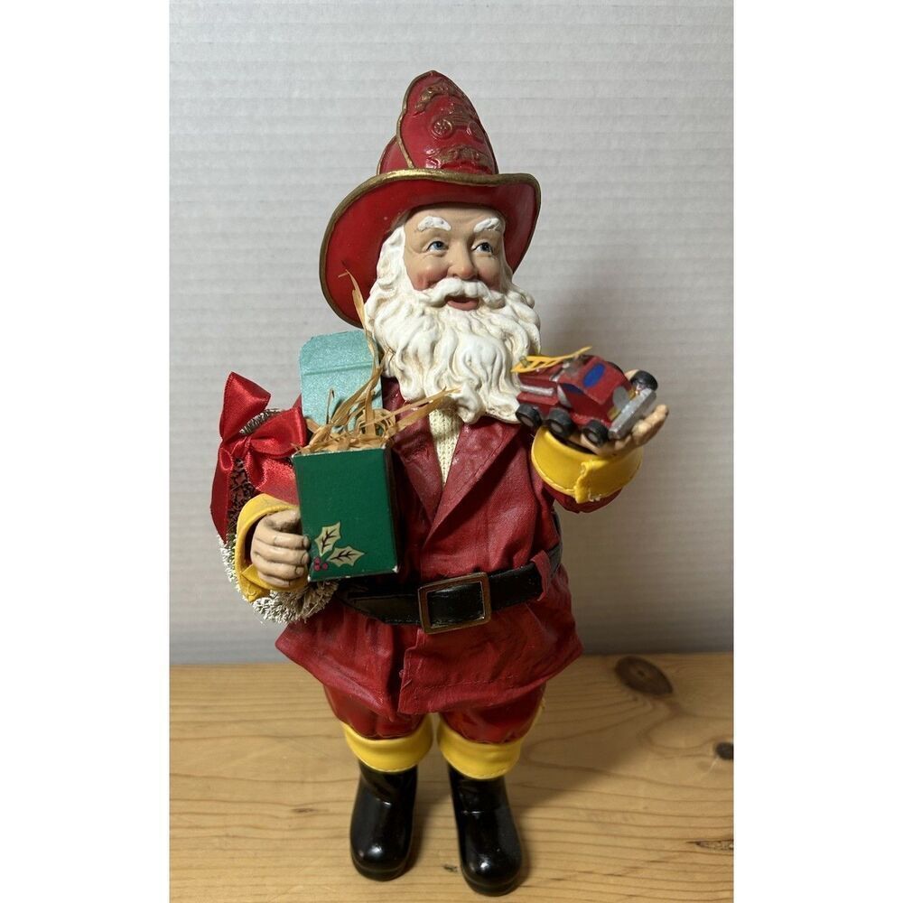 Possible Dreams Clothtiques Three Alarm Santa 713137 1996